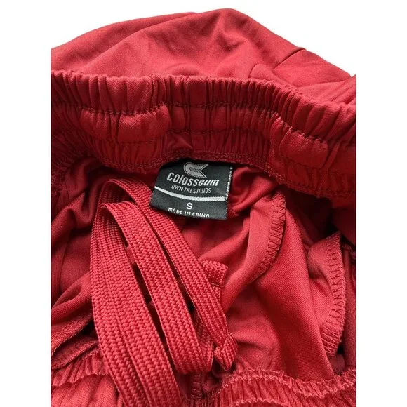 Iowa State Cyclones Red & Gray Athletic Basketball Shorts Mens Small Colosseum - Picture 5 of 16